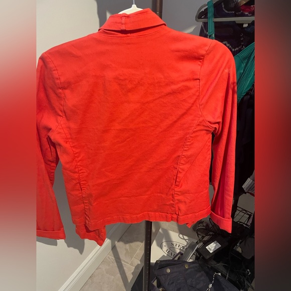 BB Dakota, size small, cropped red relaxed blazer - Picture 3 of 5